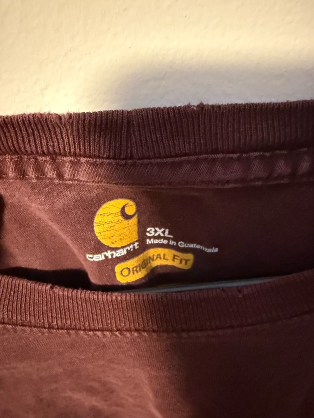 Carhartt Long Sleeve Pocket Tee - Dusty Rose - Picture 4 of 5